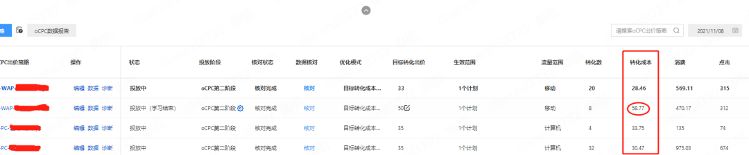 如何把新账户ocpc的0门槛进二阶和降低成本？